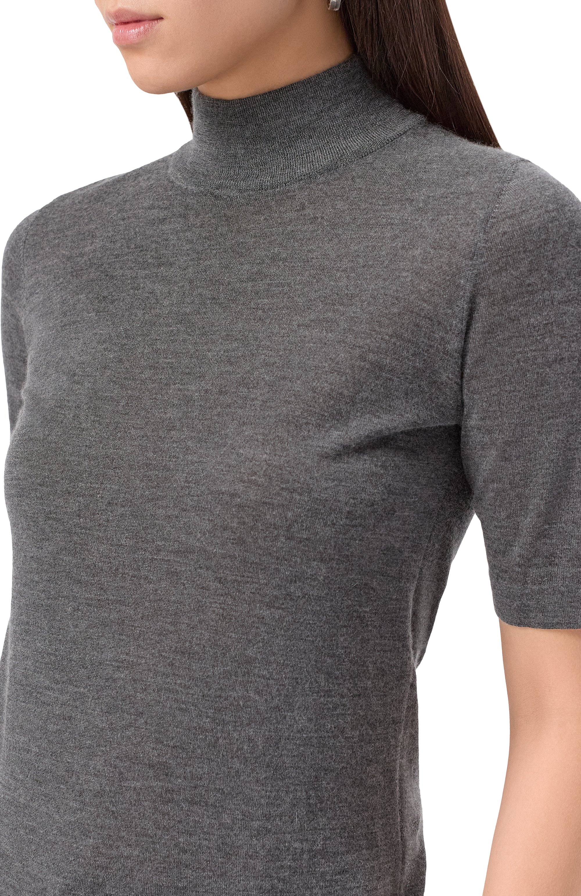 Водолазка из кашемира и шелка BRUNELLO CUCINELLI, арт. M13800004P, фото 5