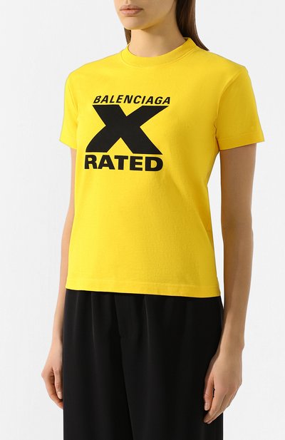 Хлопковая футболка BALENCIAGA, арт. 612964/TIVA7, фото 3