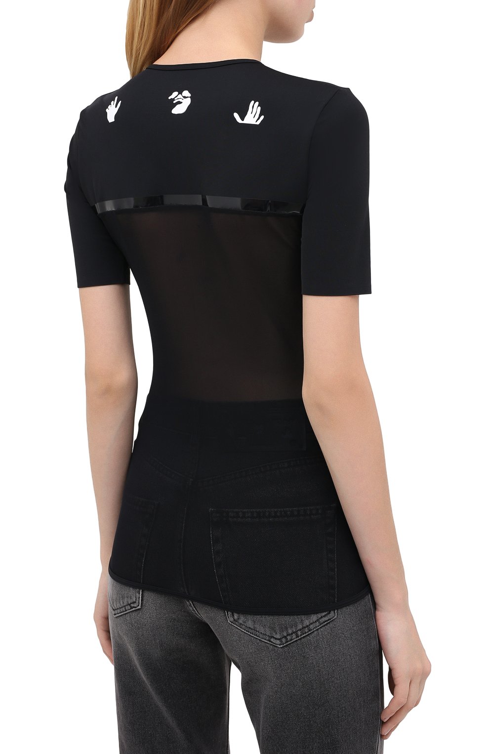 Футболка OFF-WHITE, арт. 0WVA008E20JER0011001, фото 4