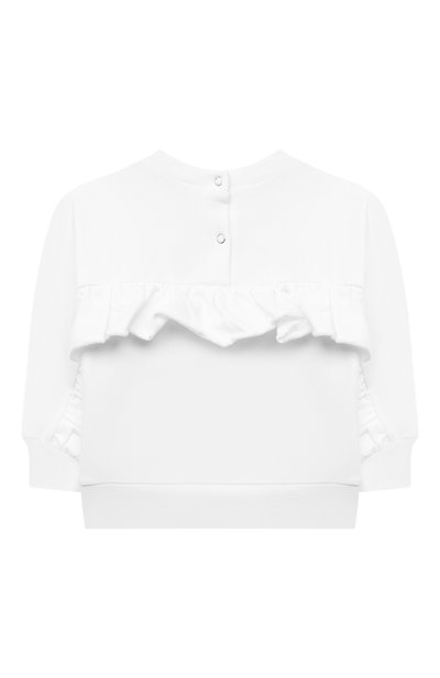 Хлопковый свитшот MONNALISA, арт. 397618RE, фото 2