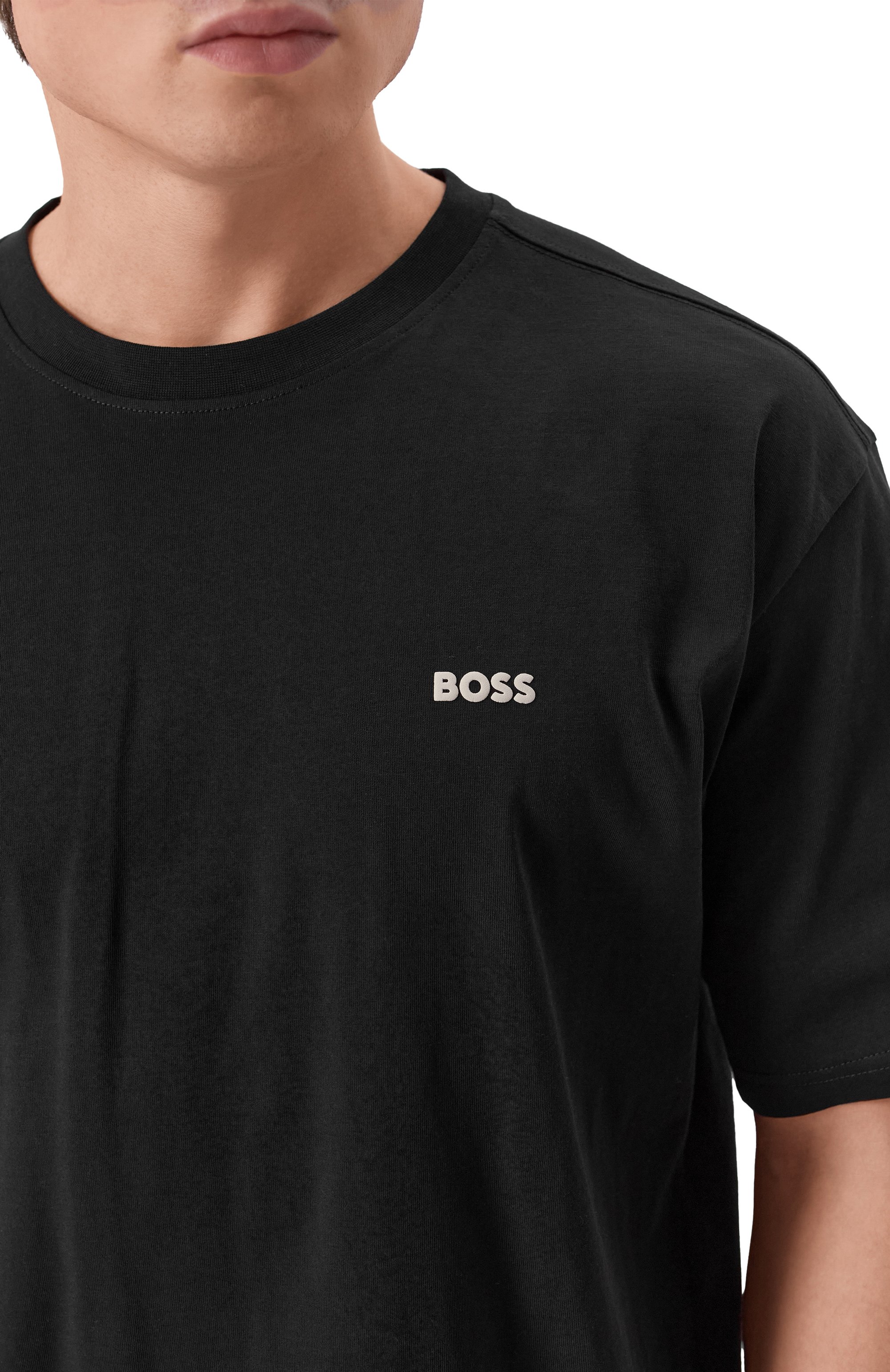 Хлопковая футболка BOSS ORANGE, арт. 50534925, фото 5