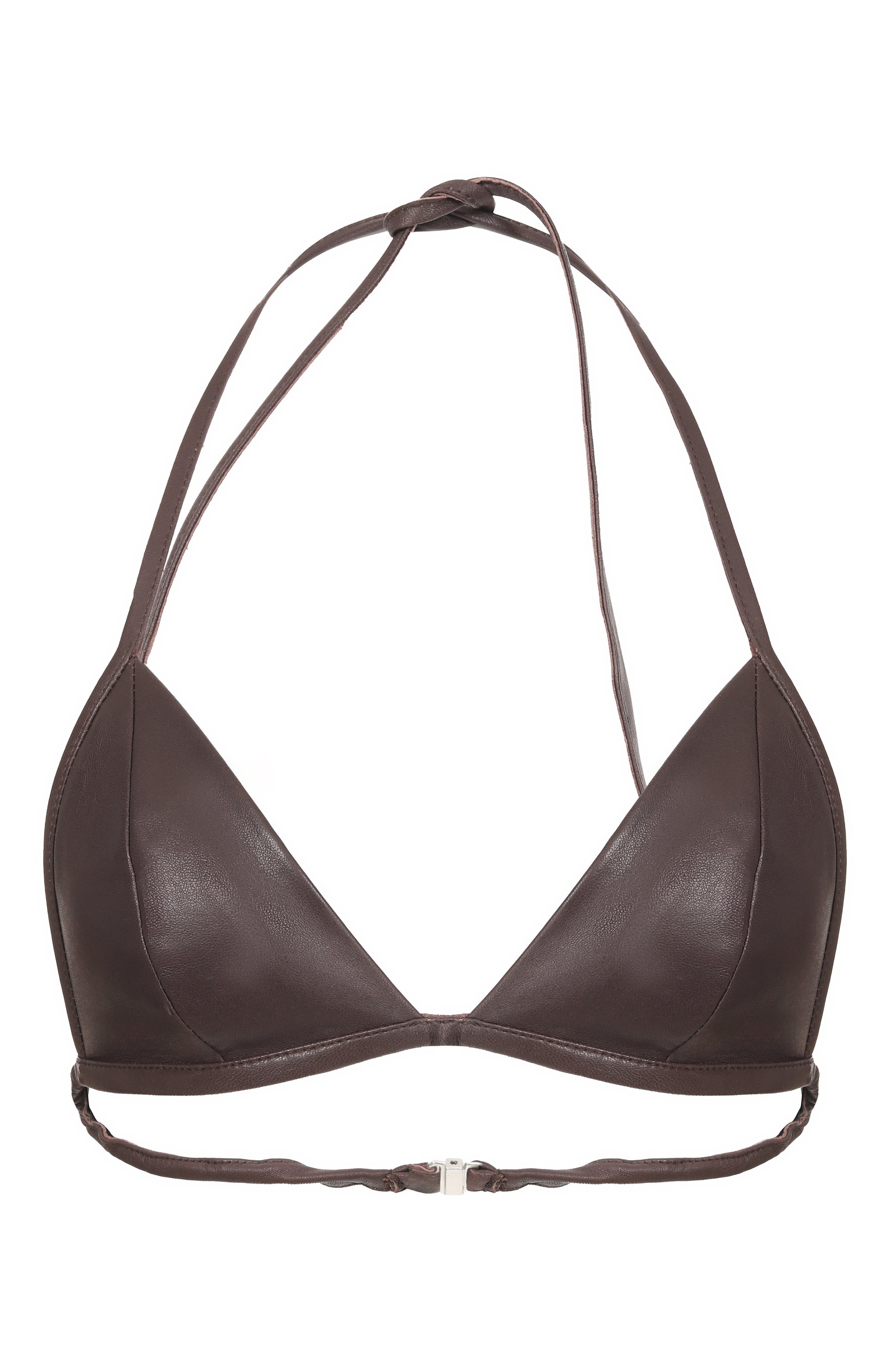 Кожаный топ RICK OWENS, арт. RP01F6091/LBY, фото 1