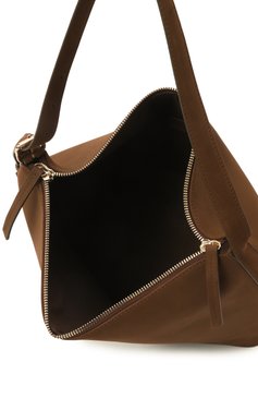 Женская сумка-тоут vera A.P.C. коричневого цвета, арт. PXCAT-F61902 | Фото 5 (Материал: Натуральная кожа; Материал сплава: Проставлено; Драгоценные камни: Проставлено; Размер: medium)
