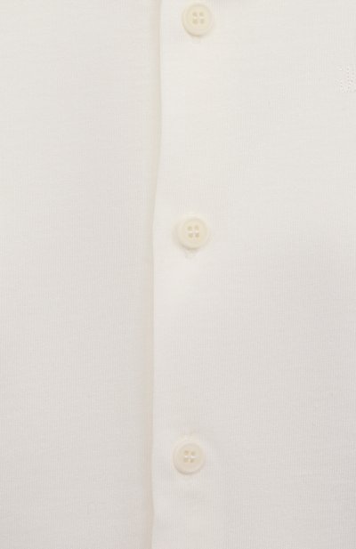 Хлопковое боди IL GUFO белого цвета по цене 6435 руб., арт. A22MB009M0094, фото 3 Хлопковое боди IL GUFO, арт. A22MB009M0094, фото 3