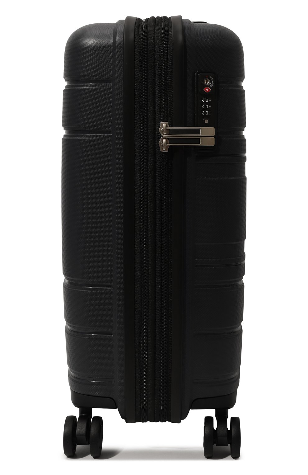 Дорожный чемодан small DIRK BIKKEMBERGS черного цвета по цене 27450 руб., арт. BKTR00301W, фото 3 Дорожный чемодан small DIRK BIKKEMBERGS, арт. BKTR00301W, фото 3