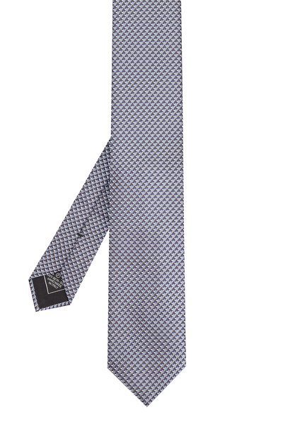 Шелковый галстук с узором BRIONI, арт. 061E/0640K, фото 2