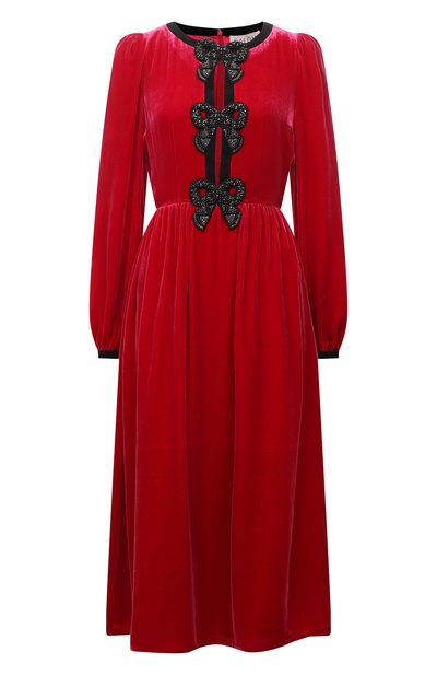 Женское бархатное платье SALONI, арт. 10327-785/732-R/195/02/5384