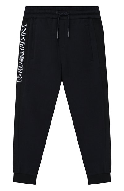 Хлопковые джогге ры EMPORIO ARMANI, арт. 3H4PF7/1JHSZ, фото 1