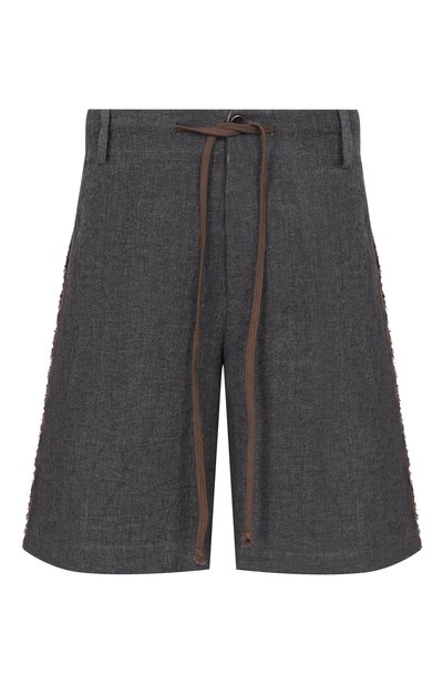 Мужские льняные шорты UMA WANG, арт. UM3526
