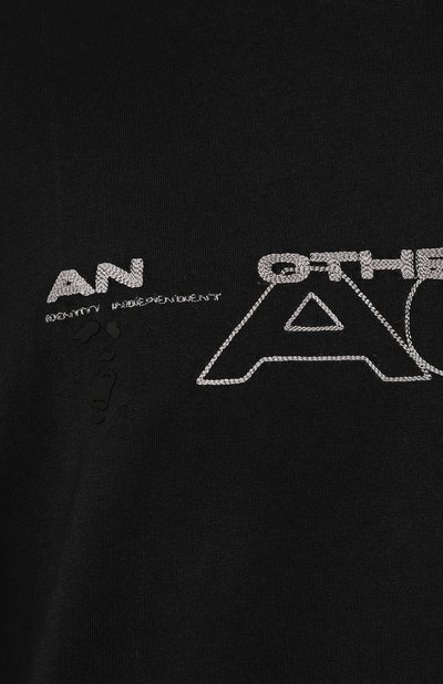 Хлопковая футболка AN OTHER DATE, арт. F40DMATH063, фото 5