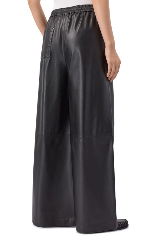 Кожаные брюки Freeage WW25.PT144.LETH.900 Чёрный  WW25.PT144.LETH.900 Фото 4