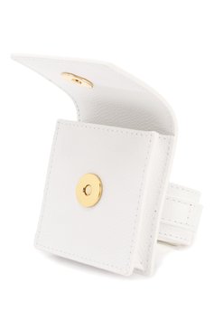 Женская сумка le sac JACQUEMUS белого цвета, арт. 194BA01/82100 | Фото 4 (Размер: mini; Материал: Натуральная кожа; Сумки-технические: Сумки через плечо; Материал сплава: Проставлено; Драгоценные камни: Проставлено)