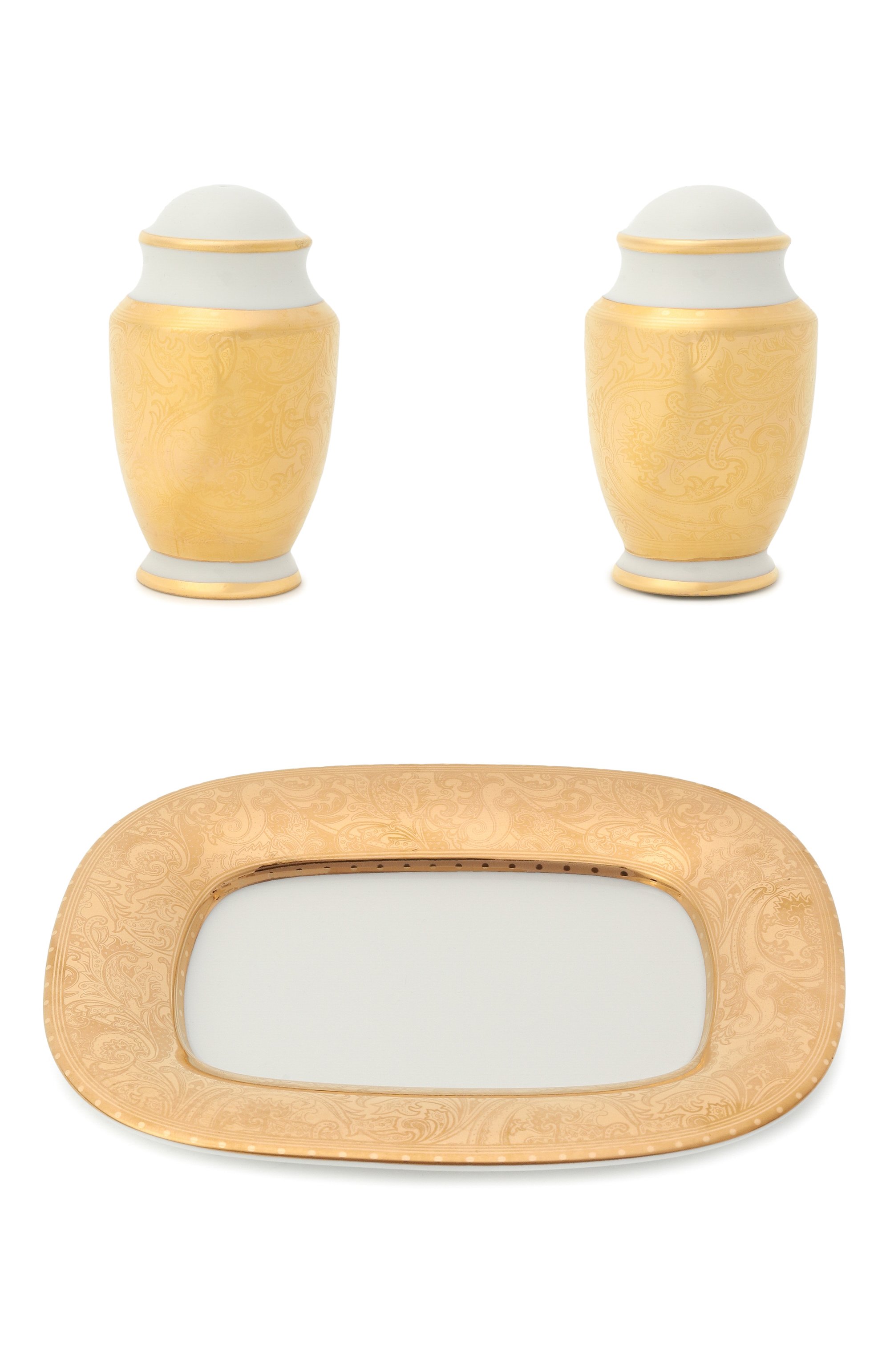 Набор из солонки и перечницы на подносе STEFANO RICCI, арт. 0SALPEP001/VELI2A, фото 1