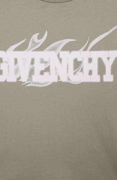 Хлопковая футболка GIVENCHY, арт. H30347, фото 3