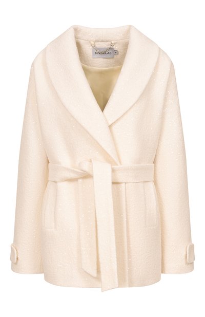 Женское шерстяное полупальто SEVEN LAB, арт. 225-S-W-00-13-79