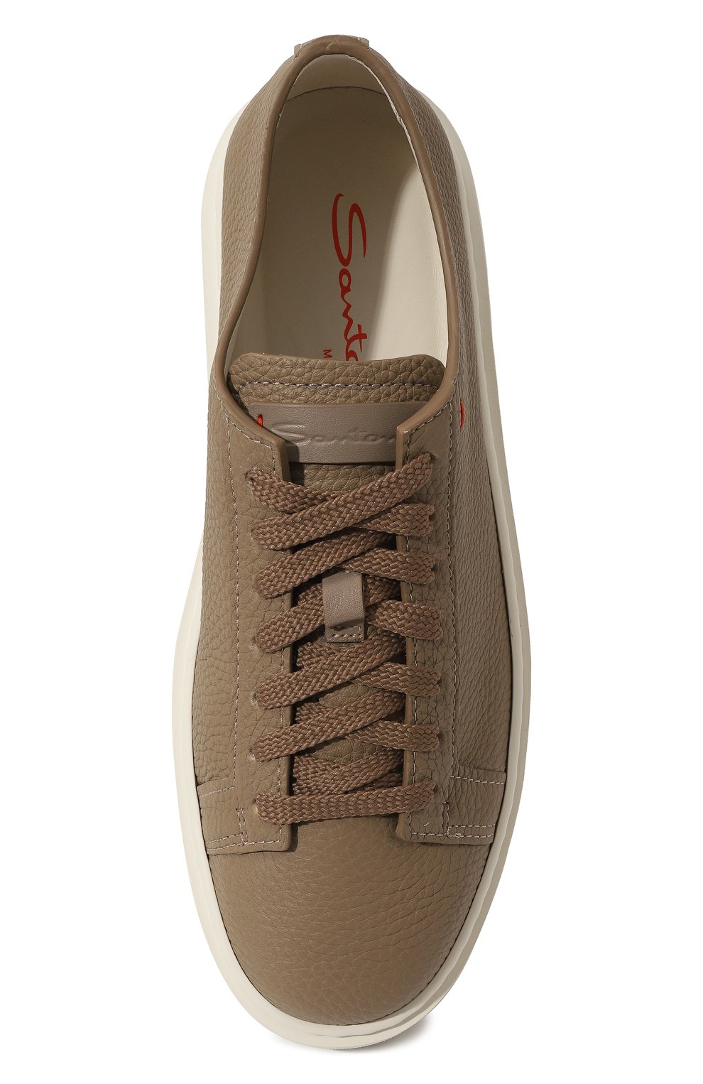 Кожаные кеды SANTONI, арт. WBCD60919BARCSQ4, фото 6