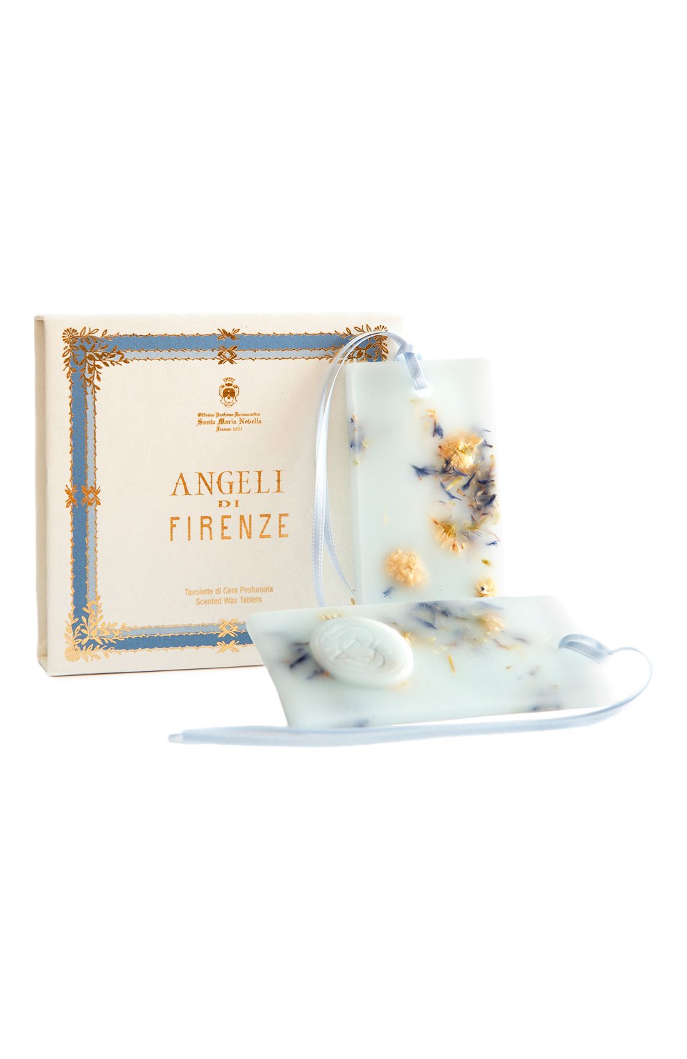 Ароматические восковые пластинки angeli di firenze (30g) SANTA MARIA NOVELLA бесцветного цвета по цене 3950 руб., арт. SMN3469700, фото 1 Ароматические восковые пластинки angeli di firenze (30g) SANTA MARIA NOVELLA, арт. SMN3469700, фото 1
