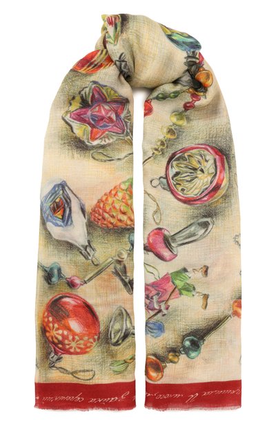 Палантин новогодние игрушки GOURJI, арт. 91245422/6251114, фото 1