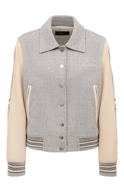Женский шерстяной бомбер AMIRI, арт. AW0UVY1008