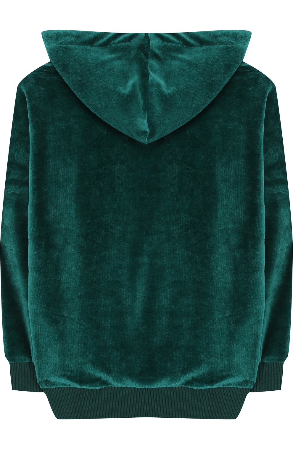 Бархатное худи с логотипом бренда SOMETIME SOON, арт. 70130364, фото 2