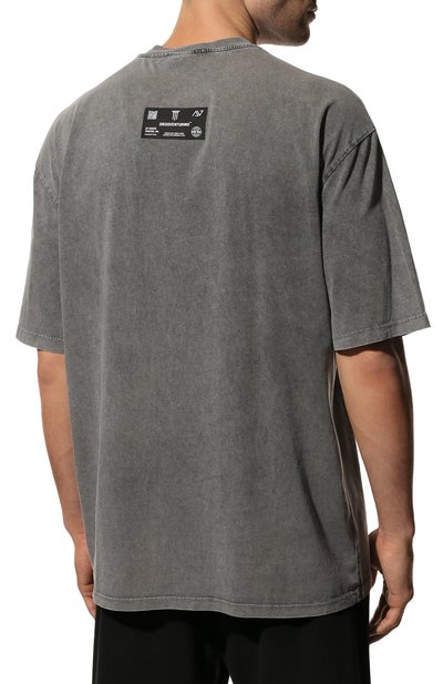 Хлопковая футболка DIEGO VENTURINO, арт. FW22-DV TS0 NPP-U, фото 4