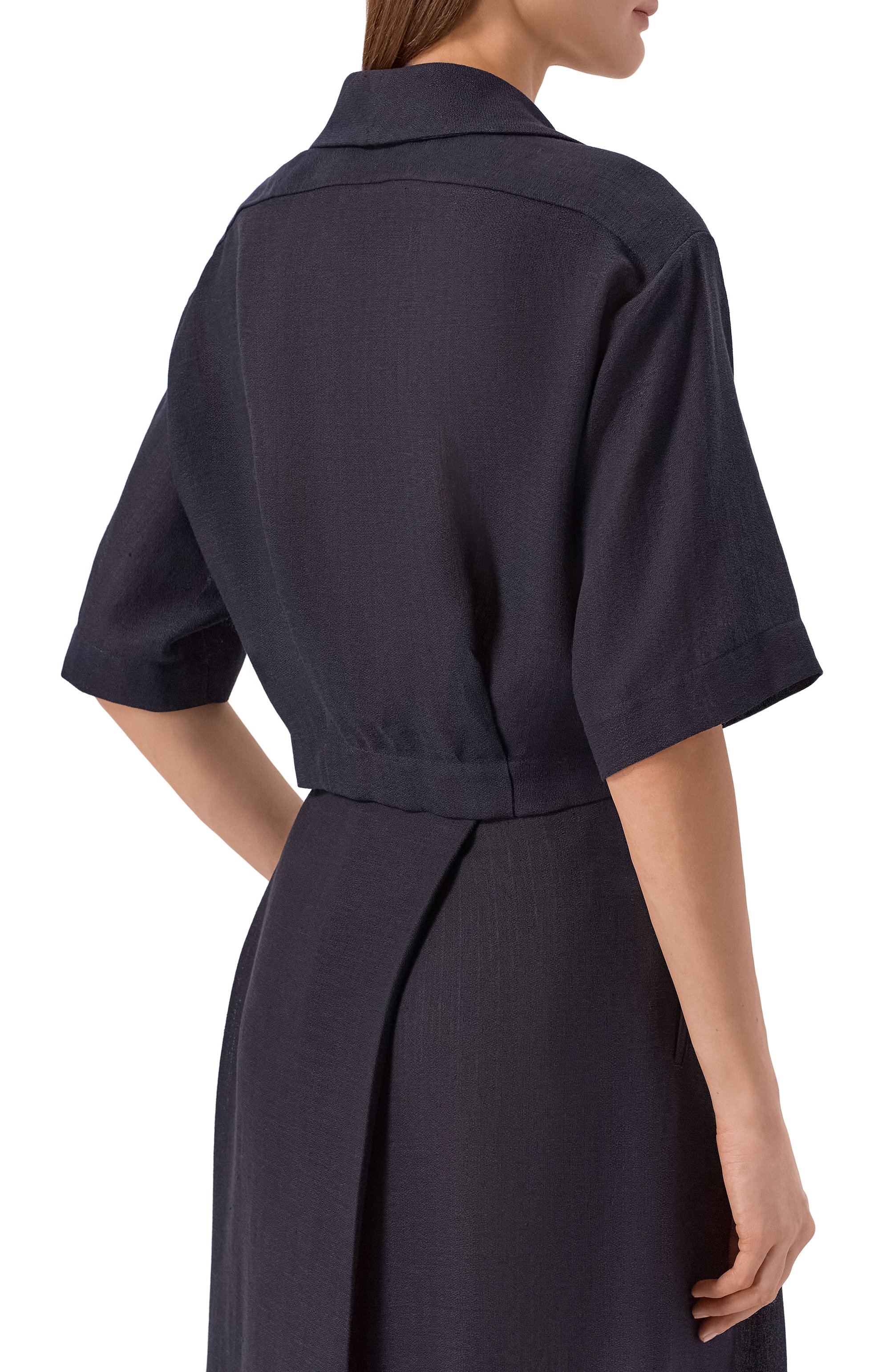 Льняная блузка LORO PIANA, арт. FAP7857, фото 4