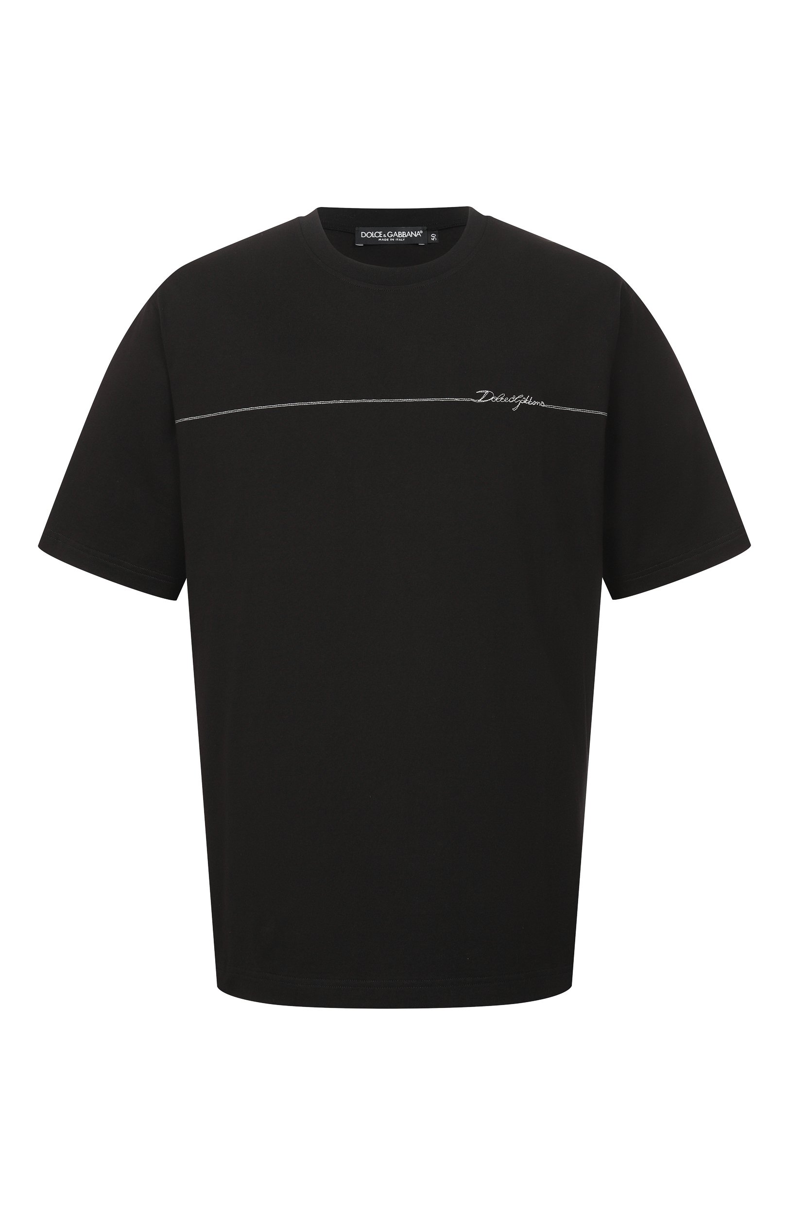 Хлопковая футболка DOLCE & GABBANA, арт. G8PN9Z/G7P9N, фото 1
