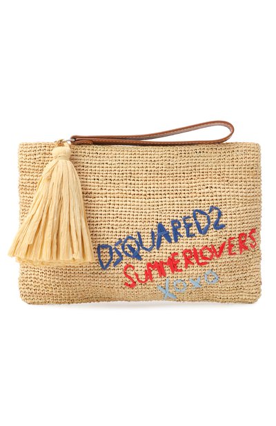 Женская косметичка из рафии DSQUARED2, арт. P0W0060