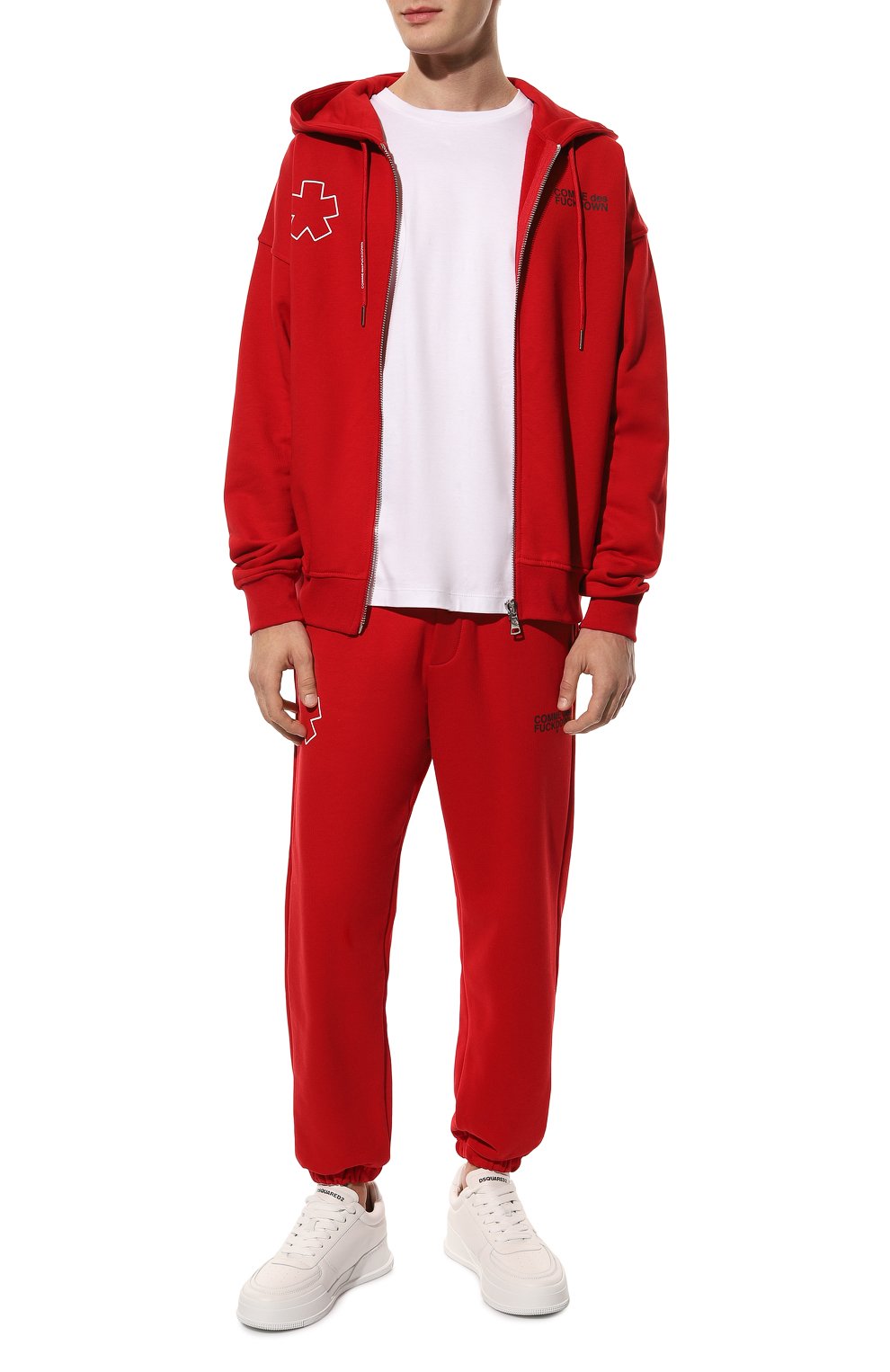 Хлопковые джоггеры COMME DES FUCKDOWN, арт. CDFU1781, фото 2