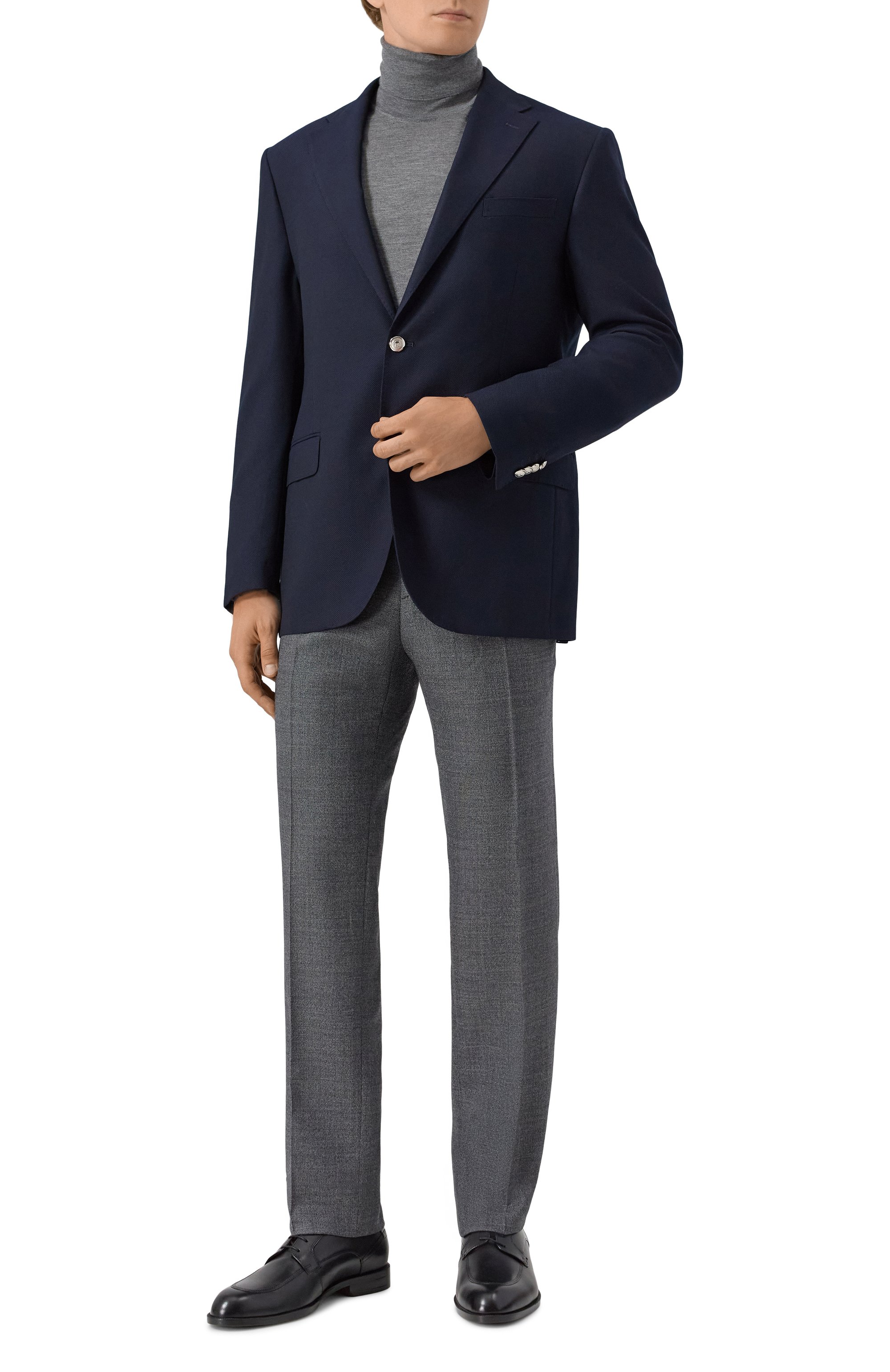 Шерстяной пиджак CORNELIANI, арт. 266008-2618475, фото 3