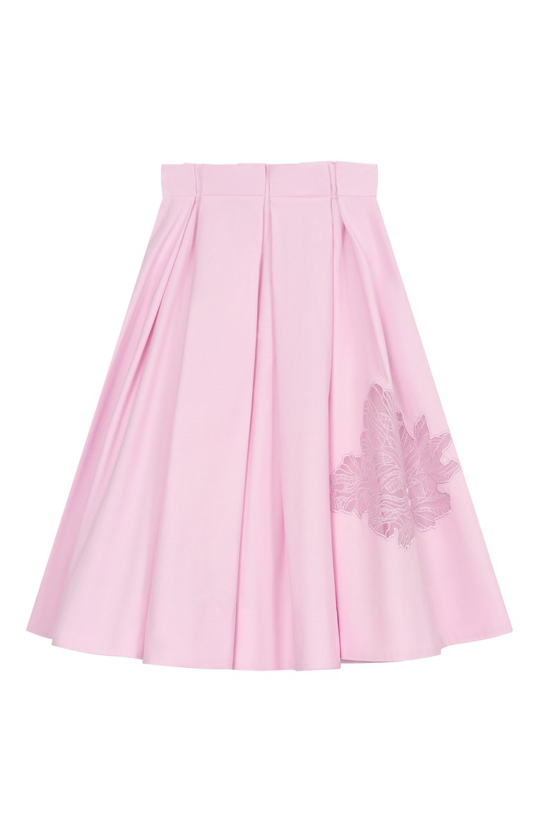 Хлопковая юбка ELISABETTA FRANCHI LA MIA BAMBINA, арт. EFG01890/CA235/10A-12A+, фото 1