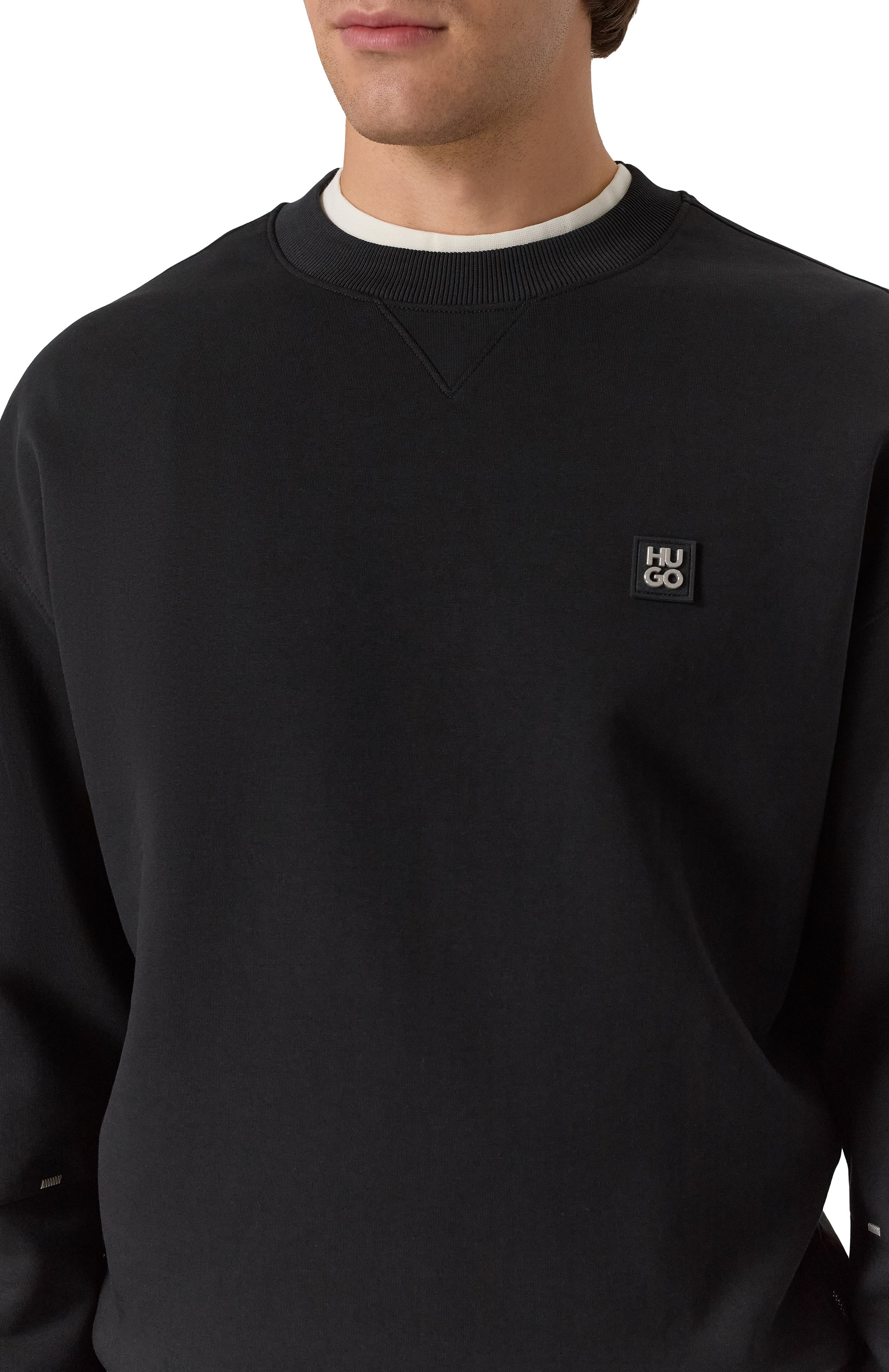 Хлопковый свитшот HUGO, арт. 50542593, фото 5