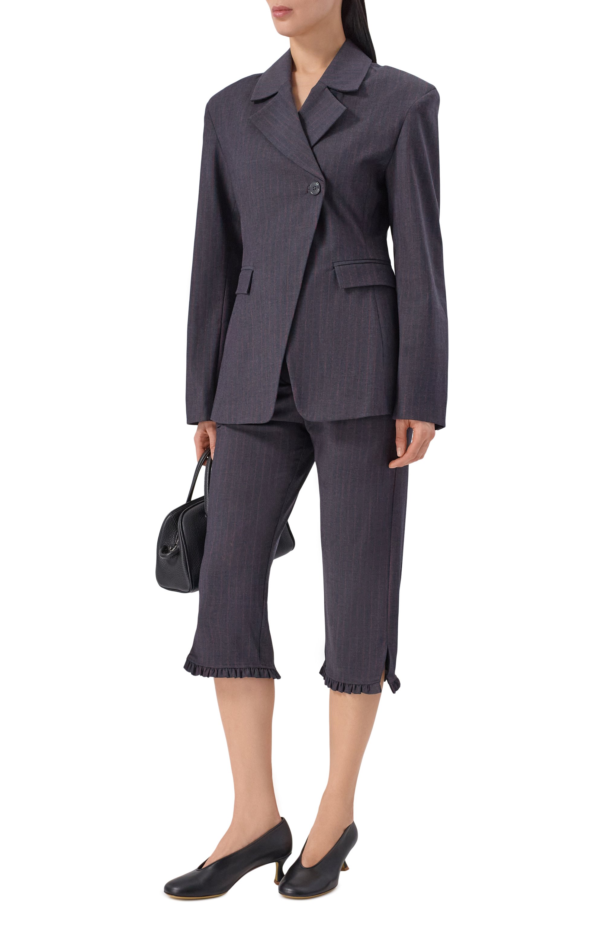 Кожаные туфли duck 55 MOSCHINO, арт. MA10015C10/MA0, фото 3