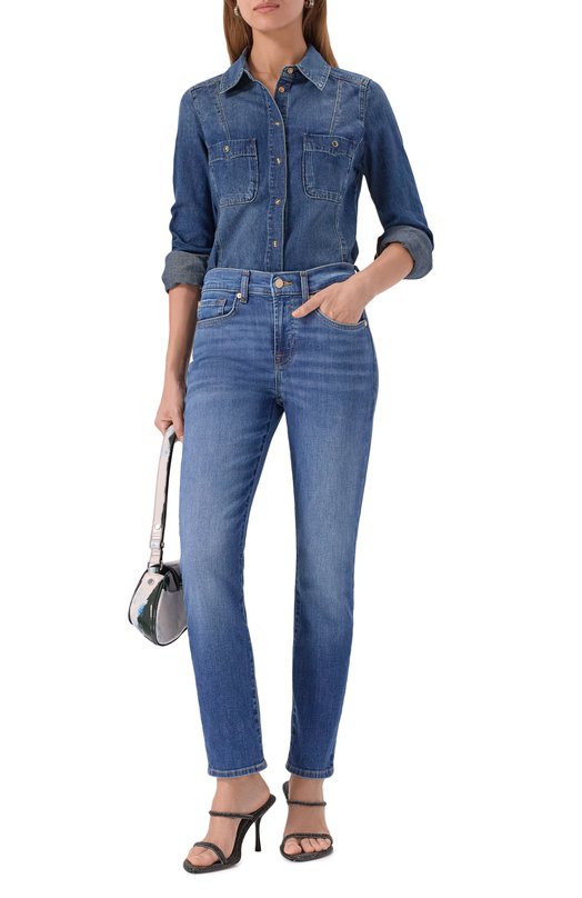 Джинсы 7 For All Mankind 7UC3044A1BW Синий  7UC3044A1BW Фото 2
