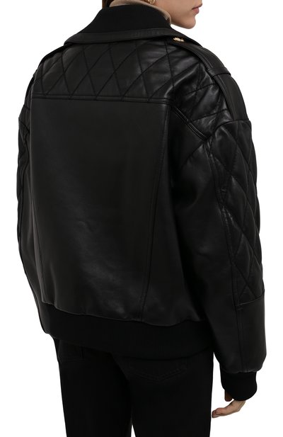 Кожаная куртка BALMAIN, арт. WF1TD020/L158, фото 4