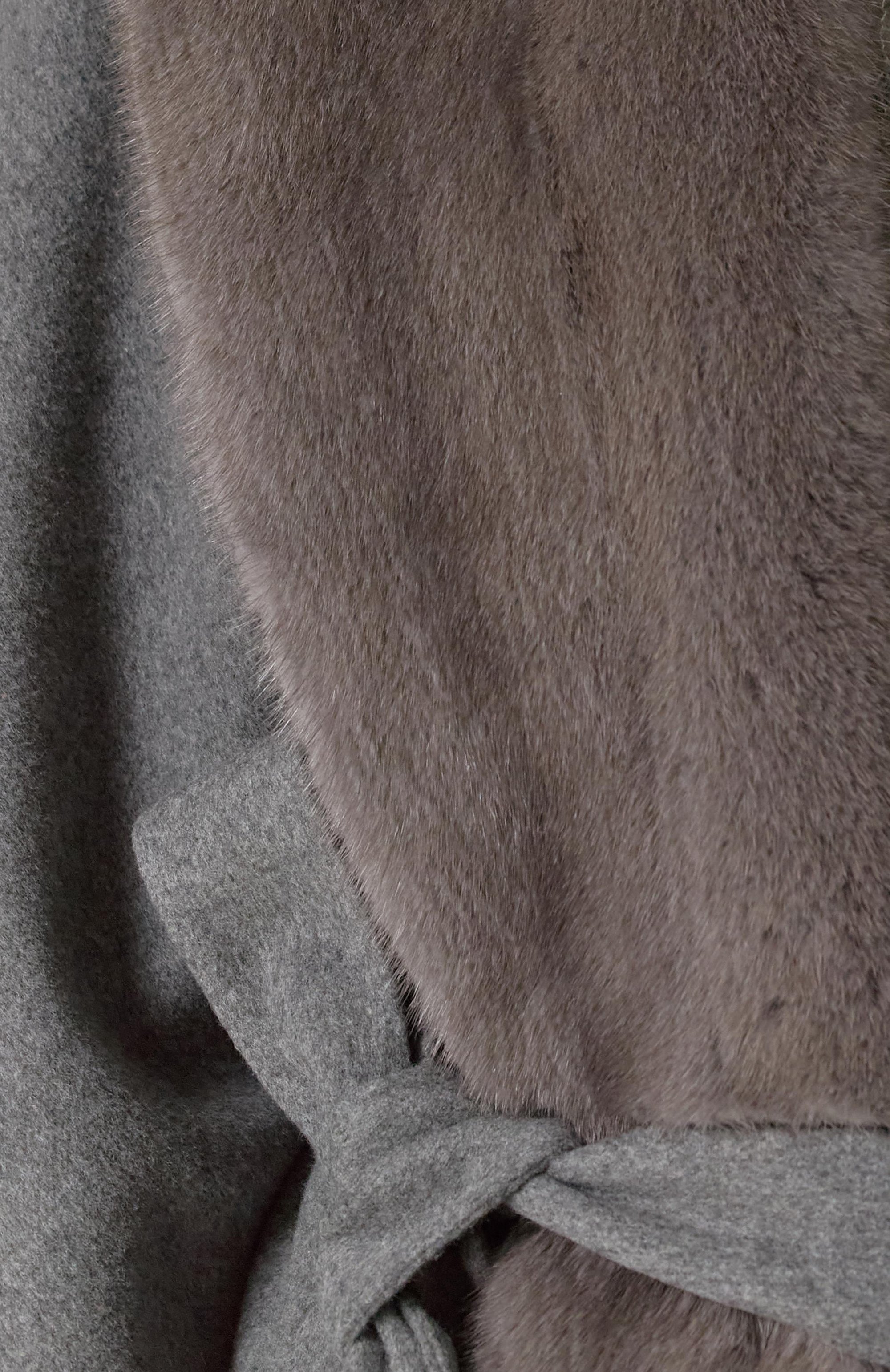 Пальто из шерсти и кашемира с отделкой из норки MVST, арт. FTBPL-Y326V, фото 6