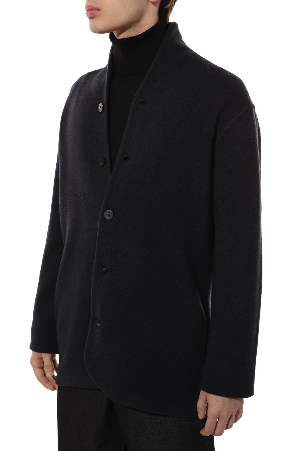 Кардиган из шерсти и хлопка EMPORIO ARMANI, арт. EM000513/AF12224, фото 4