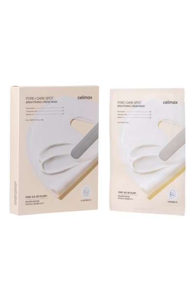 Косметическая маска pore+dark spot brightening cream mask (4шт.) CELIMAX, арт. 8800296551567, фото 2
