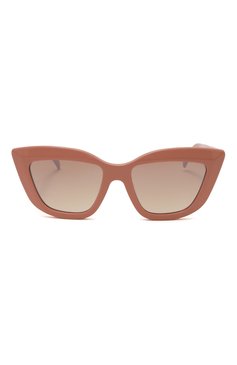 Женские солнцезащитные очки G.O.D. EYEWEAR бежевого цвета, арт. THIRTY THREE AYERS/LIGHT BR0WN | Фото 3 (Тип очков: С/з; Нос: Не проставлено; Региональные ограничения белый список (Axapta Mercury): Не проставлено; Материал: Пластик; Оптика Гендер: оптика-женское; Очки форма: Квадратные)