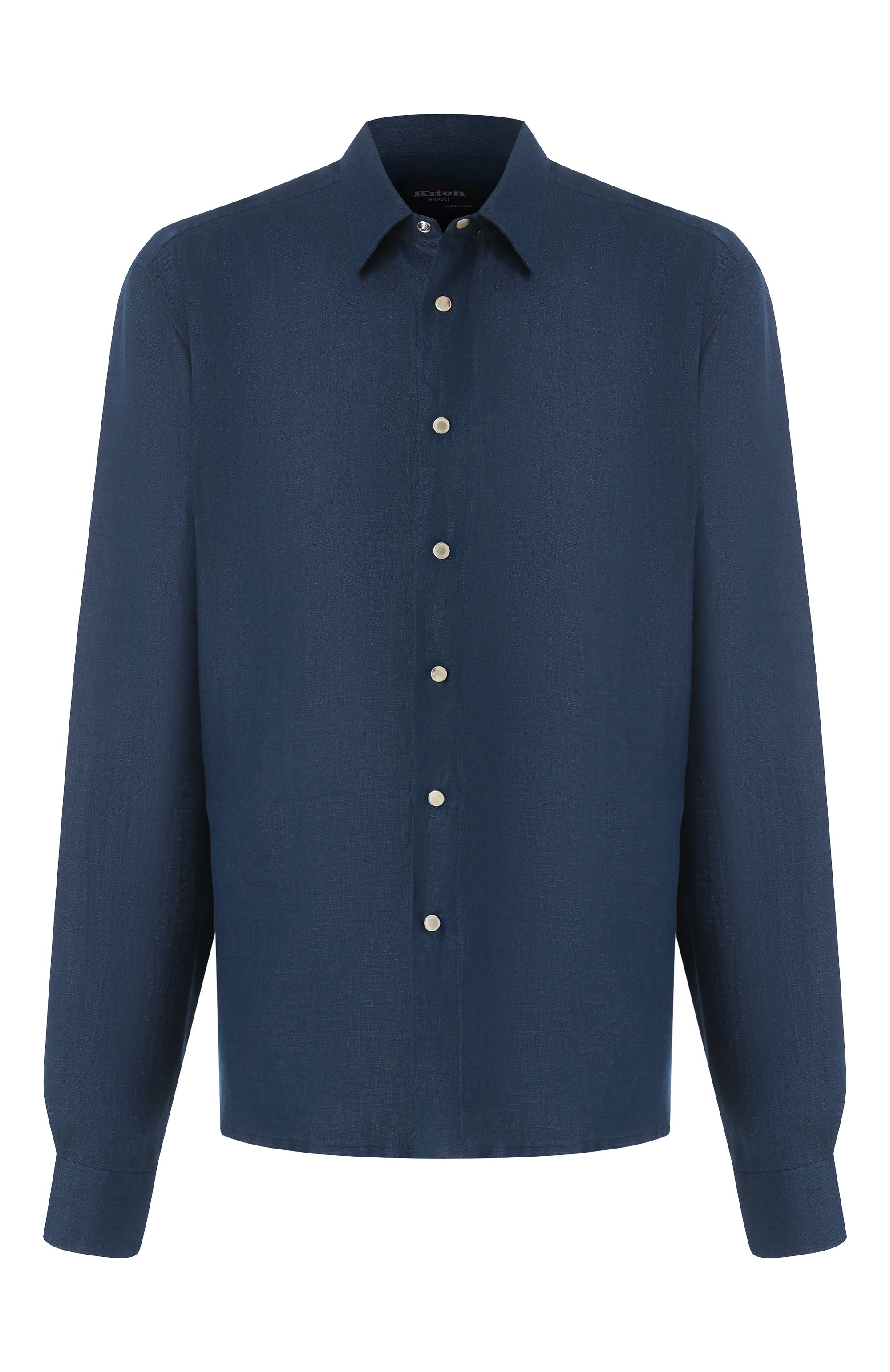 Льняная рубашка KITON, арт. UMCBUBAH0928617, фото 1