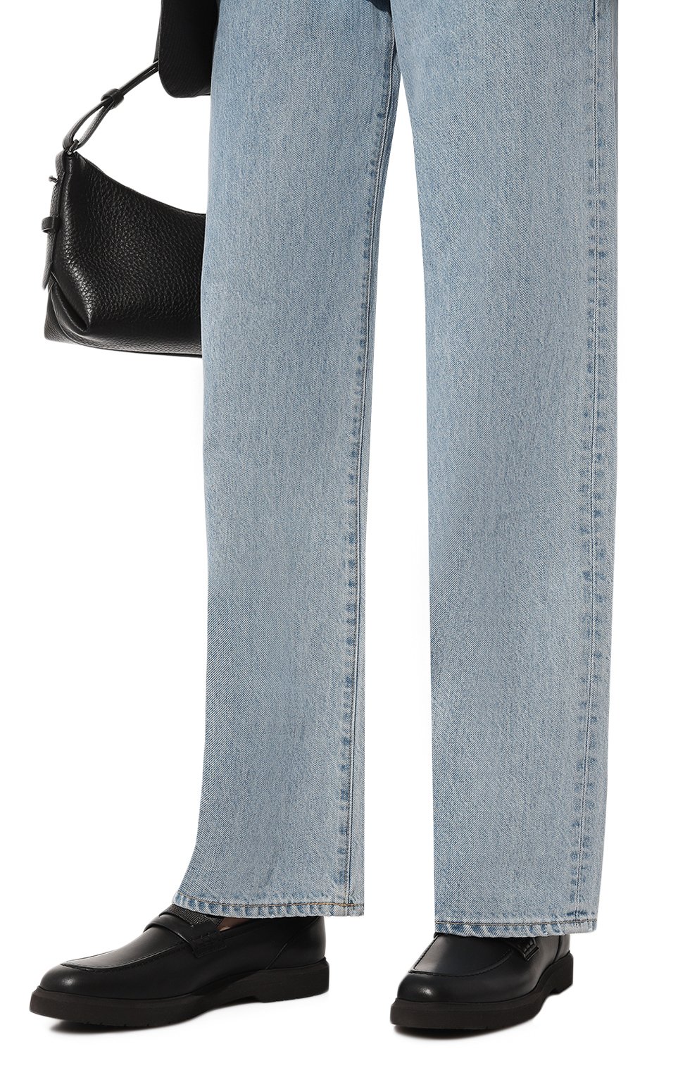 Кожаные пенни-лоферы BRUNELLO CUCINELLI, арт. MZSKGBP423, фото 3