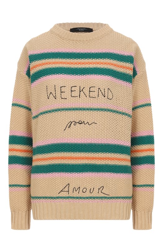 Свитер Weekend Max Mara ANGUS Бежевый ANGUS