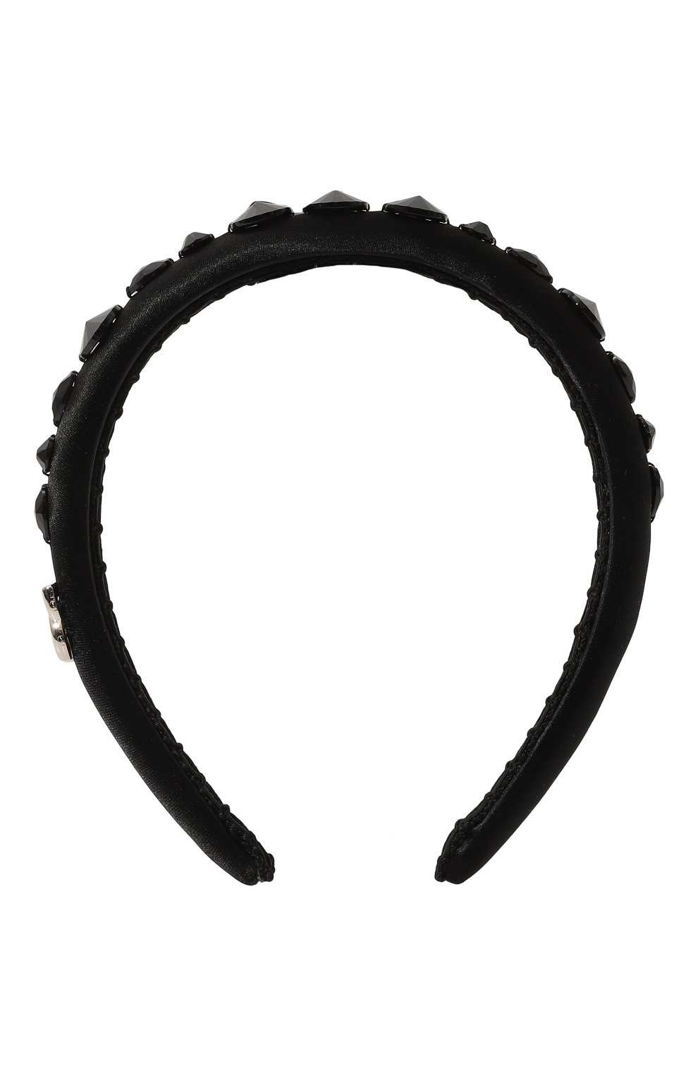 Ободок DOLCE & GABBANA черного цвета по цене 37900 руб., арт. LB3L59/G7K4C, фото 1 Ободок DOLCE & GABBANA, арт. LB3L59/G7K4C, фото 1