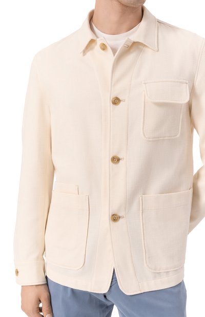 Хлопковая куртка-рубашка L.B.M. 1911, арт. 2832/52009, фото 5