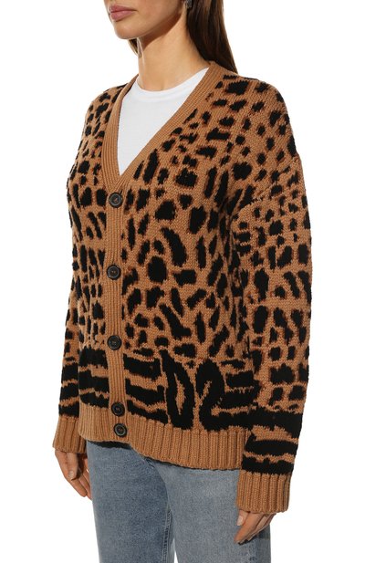 Кардиган из хлопка и шерсти DSQUARED2, арт. S75HA1099/S17928, фото 3