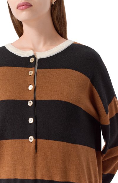 Пуловер из шерсти и шелка BEATRICE .B, арт. 25FA8684S0FTBI, фото 5