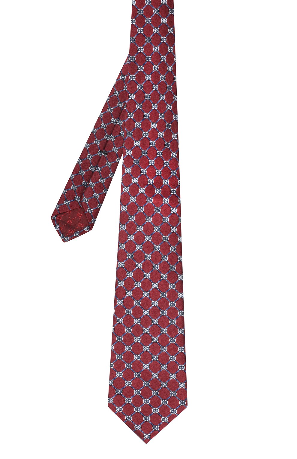 Шелковый галстук GUCCI бордового цвета по цене 16600 руб., арт. 625461/4E002, фото 2 Шелковый галстук GUCCI, арт. 625461/4E002, фото 2