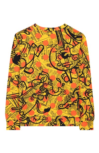 Хлопковый свитшот MOSCHINO, арт. HMF02T/LDB31/10A-14A, фото 2