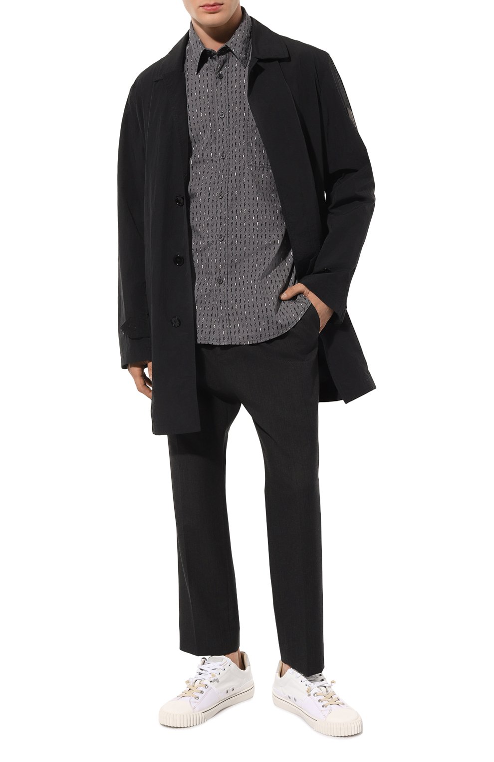 Хлопковая рубашка BOSS ORANGE, арт. 50494054, фото 2