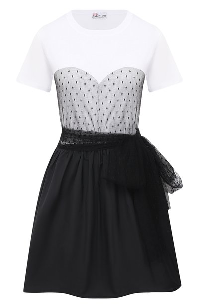 Женское хлопковое платье REDVALENTINO, арт. UR3MJ05C/5CG